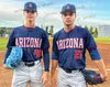 2024 Custom Arizona Wildcats Baseball Jersey Эрик Орлофф Джош Морано Нико Ньюхан Мэддокс Михалакис Брайс Макнайт Зак Пласстхерт Энтони Тонко Сусак Новый стиль