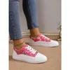 Casual Shoes Luxury Women Designer Canvas Comfy Walking Flats Sneakers Sport Kvinnlig högkvalitativ chaussures Femme Shoe