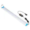 Aquariums Super Slim LEDs Aquarium Lighting Aquatic Plant Light Extensible Clip on Lamp 1875CM For Fish Tank 90260V