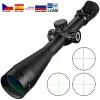 SCOPES 624x50 Riflescope Tactico Fucile ottico Sniper Sniper Hunting Fucile Scopes Ambito a lungo raggio