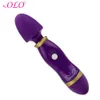 Olo Female Masturbation Magic Rod Av Stick G-spot Vibrator Clitoris stimule les produits pour adultes 12 vitesses Toys sexuels pour les femmes 240419