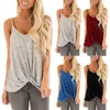 Frauen Tanks Damen ärmellose O-Neck Tanktop Casual Ladies Tops Bluse Weste Shirts Ernte Ernte