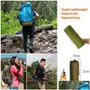 Almofadas ao ar livre Cam Mattress Mattress Slee Pad tralight portátil Provo de umidade inflável Perfeito para caminhada Trekking Use Drop Drop S DHFSW