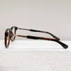 Okulary przeciwsłoneczne Ramki 2024 Przyjazd kwadratowy kwadrat przezroczyste szare szklanki dla mężczyzn i kobiet ręcznie rzemieślniczy super lekki octan okularów