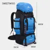 Backpacks 90L 50L Travel Bag Camping Backpack Hiking Army Climbing Bags Trekking Mountaineering Mochila Large Capacity Sport Bag Xa857Wa