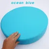 Pillow Synthetic Leather Round Sofa Chair Stool Seat Foam Pads Office Vehicles Home Waterproof