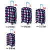 Accessories JXSLTC Luggage Trolley Luggage Protective Covers for 18 To30 Inch Elastic Bag Print Suitcase Case Cover Travel Accessories Sale