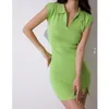 Casual Dresses Polo Girl's Elastic Slim Fit Slimming Split Skirt