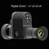 SCOPES NY ANVÄRD MEGAOREI 4 Digital Night Vision Scope Rifle Scope Optics Hunting Cameras HD1080p Full Size Screen 850nm Laser IR