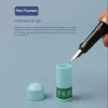 Pennor 9 datorer Erasable Writing Fountain Pen Friction kan eliminera pennor 0,5 mm utbytbar bläcksäck Practice Calligraphy Stationery -verktyg