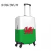 Accessoires Wales Cymru Flag Bagage Cover Suitcase Travel Accessoires Gedrukte Elastische Dust Cover Bag Trolley Case Protective