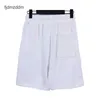 Hoge versie van Meichao Rhude Chesseboard Letter Printing Losse Casual Drawcord Mens and Dames Sports Shorts