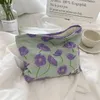 Sacs de cosmétique Soucheur Organisateur de maquillage femelle grande capacité de rangement de bain lavage BACLE Fleurs