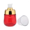 Make -upborstels 30 ml reizen lege pompfles lotion huidverzorging cosmetische containers rood