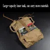 Packs Tactical Med Pouch Ifak Pack Primeros auxilios Vacío de despliegue rápido Tab de extracción Molle Clip YKK Accesorios