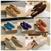 2024 TOP LORA PIANAS BINAFER KOBIET MĘŻCZYZNA SUBLIZACJA BUTY PROJEKTOWANIE BIZNES BIZNES KRÓTKA FLATOWA SUEDE COW Oxfords Casual Moccasins Lazy Shoe