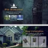 Kameror Mini Trail Camera med IR LED, Night Vision Hunting Motion, IP65 Waterproof, Outdoor Wild Photo Traps, 1080p, 20MP Range upp till 65ft