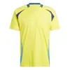 Suède Nouveau 2024/25 Sweden 2024 Maillot de football de l'équipe nationale à manches courtes Gyokerres Isak Kulusevski Elanga Holm Larsson Cajuste Football Shirts Man