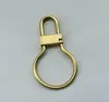 Brass Copper Easy Quick Lock Key Ring Keychain Clip Hook Men039s Metallschlüsselhalter Autoschlüssel Ring Pedant Cosplay Gift3265997