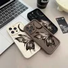 Mobilfunkkoffer Art Oil Maltes Butterfly Soft Case für iPhone 14 13 12 11 Pro 7 8 plus SE 2020 x XR XS Max Cover für iPhone 15 Pro Max Hüllen J240418