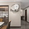 Wall Clocks Luxury Room Clock Large Cute Living Mechanism Office Reloj De Pared Luminoso Decoration