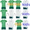 2024 Nordirland Magennis Thailand Lätt och bekväma fotbollströjor 24 25 Hemblå Evans Lewis Saville McNair Ballard Kids Kits Football Shirt