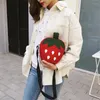 Bag Summer Female PU Leather Cute Fruit Packet Shoulder Messenger Strawberry Fashion Crossbody Bags For Women 2024