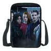 BRESCASES RIVERDALE axelväska studenter tonåring messenger väskor flickor cool pojke crossbody bokväska södra sidan tryck skola mochila