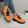 Sapatos casuais Sênis femininos Plataforma de tênis tênis feminino salto de salto alto tênis de malha de sola grossa Fabric Roses 2024 L