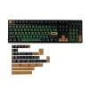 Combos PBT Retro KeyCap GMK Hero 142 Keys Cherry Profile Dye Subbed voor mechanisch toetsenbord 60 61 64 68 75 84 87 980 104 108