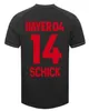 2023 2024 Bayer 04 Leverkusens Soccer Jerseys 23 Home Black Away White 3rd Blue Football Shirt 24 Special Men's Uniforme Hincapie Wirtz Hofmann Tapsoba Palacios Fan