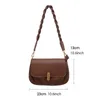 Umhängetaschen für Frauen 2024 Shoulder Bagsvintage Luxus Handtasche Einfachheit Mode Frauen Reise -Tasche