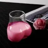 Tasse créative en forme de crosse drôle de café tasse café épais borosilicaté de verre femme body cul tasse de lait d'eau de lait pour adultes cadeaux