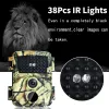 Kameror utomhus infraröd vilda djurjaktkamera HD 1080p Wild Animal Trail Detector Cameras With Night Vision Wildlife Trail Detector