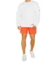 Men's Shorts Mens cotton sports running shorts loose fitting fitness sports shorts jogging gym retro mens orange red shorts J240325