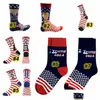 Party Favor Trump 2024 Socks Prezydent Prezydent Maga Letter Pończochy Star Striped Stars Us Sport Sport Drop dostawa do domu ogród świąteczny supp dhu4e