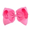 Party Favor 20 Färger Candy Color 8 Inch Baby Ribbon Bow Hairpin Clips Girls Stor Bowknot Barrette Kids Hairbows Hair Accessories D Dheg6