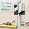 Kontakt Dozen 7 sztuk Pen Pen Barrem Zestaw Permer Pen Baking System przycinania Młyn Trimmer Zestaw Set Cuting Head Sleeve Adapter HEX Klucz Klucz Klucz