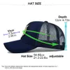 2024 Carton d'été Tiger-Head Brodery Baseball Cap Men Hip Hop Mesh Cap en maille extérieure Cap