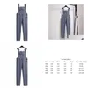 Womens Plus Size Hosen 150 kg Frühling Herbst Denim Overalls Lose ein Stück breites Bein gerade blaues Hüfte 154 cm 5xl 6xl 7xl 8xl 9xl R2S9 DR DHEOY