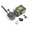 Kameror Nyaste GPS -jaktkamera Digital Video Camera Phototraps 4G FDDLTE Hunting Trail Camera Wild Camera Trap Hunter Foto Chasse