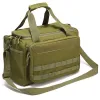 Packs Shooting Range Bag Molle Tactical Gun Pistol Bag Case 600d Waterproof Hunting Accessories Tool Bag Camping Shoulder Pack