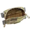 Verpakt tactische FCPC Vest Molle ADAPT Admin Panel Pouch Borst Uitbreidingszak Kaart Pouch Hunting Vest Plaat Carrier EDC TAG