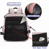 Backpack Saco de shool anti-roubo elegante para mulheres para viagens diárias casuais