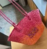 Дизайнерская корзина соломенная сумка Loe Fashion Tote Back Baske Raffias Bag Designer