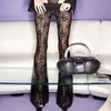 Pantalon féminin Black Low Rise Lace Floral Floral Foral for Women Spring Summer Sexy Rucched Elastic Bel Bell-Bottoms Club