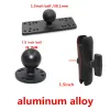 Finder Ball Mount with Device Plates Fish Finder Mount Double Socket Arm with 1.5 inch Ball Adapters for RAM Arkon iBolt and More