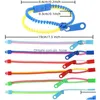 Bracelet de la fête Favor DHS Toys Bracelet à fermeture éclair 7,5 pouces s jouet sensoriel colorime amitié pour enfants adts cadeaux de Noël drop del dh7hf