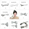 Clips de cheveux Ribbon Bowknot Hairpin For Bride Girl Wedding Party Party