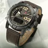 Najlepsze marka NaviForce męskie luksusowe cyfrowe kwarcowe zegarki sportowe zegarek wojskowy zegarek męski zegar Casual zegar